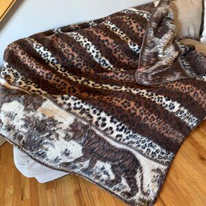 Vintage Santa Catalina Alpaca Wool Throw